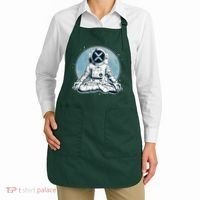 XRP Cryptocurrency Yoga Astronaut Moon Apron thumb 2