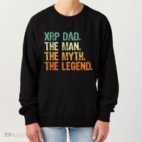 Xrp Dad Crypto Merchandise Man Myth Legend Women's Sweatshirt thumb 0