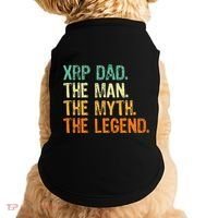 Xrp Dad Crypto Merchandise Man Myth Legend Doggie Tank thumb 0