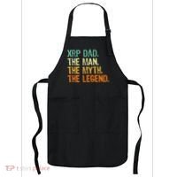 Xrp Dad Crypto Merchandise Man Myth Legend Apron thumb 0