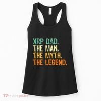 Xrp Dad Crypto Merchandise Man Myth Legend Women's Tank Top thumb 0