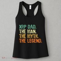 Xrp Dad Crypto Merchandise Man Myth Legend Women's Tank Top thumb 3