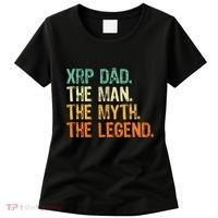 Xrp Dad Crypto Merchandise Man Myth Legend Women's T-Shirt thumb 0