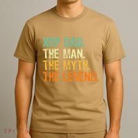 Xrp Dad Crypto Merchandise Man Myth Legend T-Shirt thumb 3