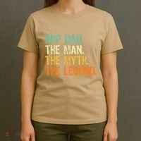 Xrp Dad Crypto Merchandise Man Myth Legend T-Shirt thumb 4