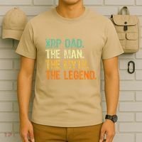 Xrp Dad Crypto Merchandise Man Myth Legend T-Shirt thumb 6