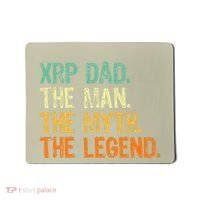 Xrp Dad Crypto Merchandise Man Myth Legend Mousepad thumb 0