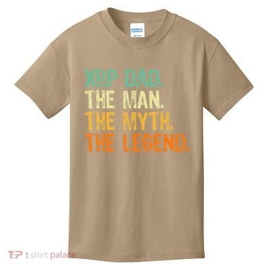 Xrp Dad Crypto Merchandise Man Myth Legend Kids T-Shirt