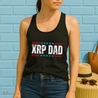 Xrp Dad Crypto Merchandise Women's Tank Top thumb 2
