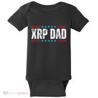 Xrp Dad Crypto Merchandise Baby Bodysuit thumb 0
