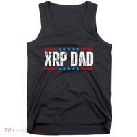 Xrp Dad Crypto Merchandise Tank Top thumb 0