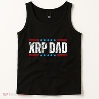 Xrp Dad Crypto Merchandise Tank Top thumb 2