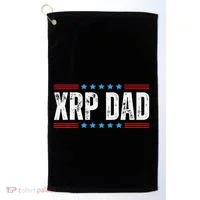 Xrp Dad Crypto Merchandise Golf Towel thumb 0