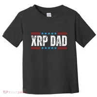 Xrp Dad Crypto Merchandise Toddler T-Shirt thumb 0