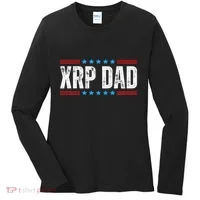 Xrp Dad Crypto Merchandise Women's Long Sleeve Shirt thumb 0