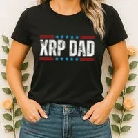 Xrp Dad Crypto Merchandise Women's T-Shirt thumb 2