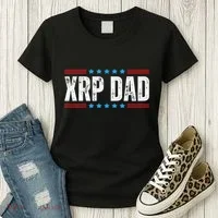 Xrp Dad Crypto Merchandise Women's T-Shirt thumb 3