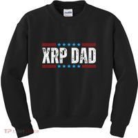 Xrp Dad Crypto Merchandise Kids Sweatshirt thumb 0