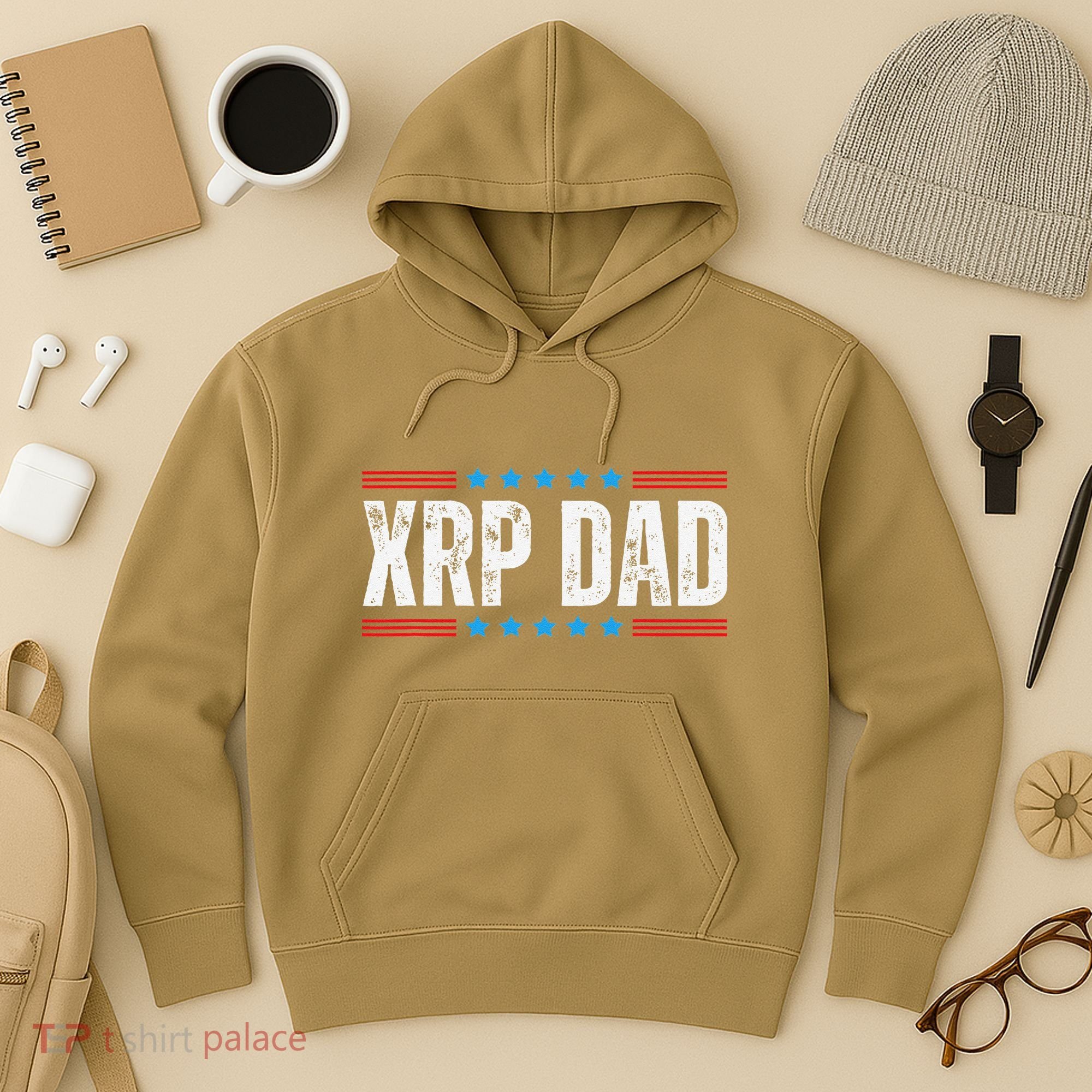 Xrp Dad Crypto Merchandise Hoodie