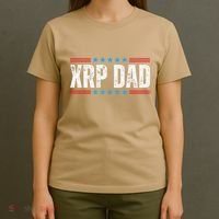 Xrp Dad Crypto Merchandise T-Shirt thumb 4