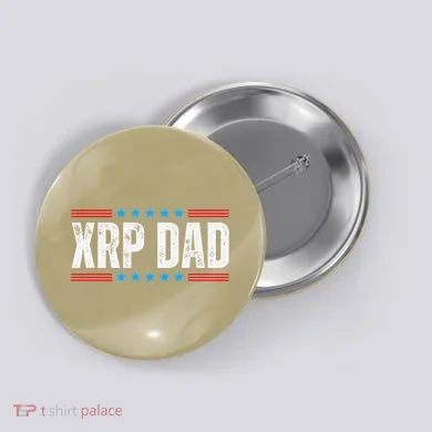 Xrp Dad Crypto Merchandise Button