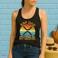 Xrp Dad Crypto Merchandise Definition Women's Tank Top thumb 2