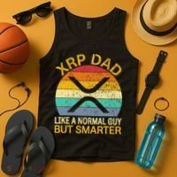Xrp Dad Crypto Merchandise Definition Tank Top thumb 4