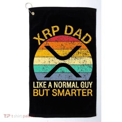Xrp Dad Crypto Merchandise Definition Golf Towel