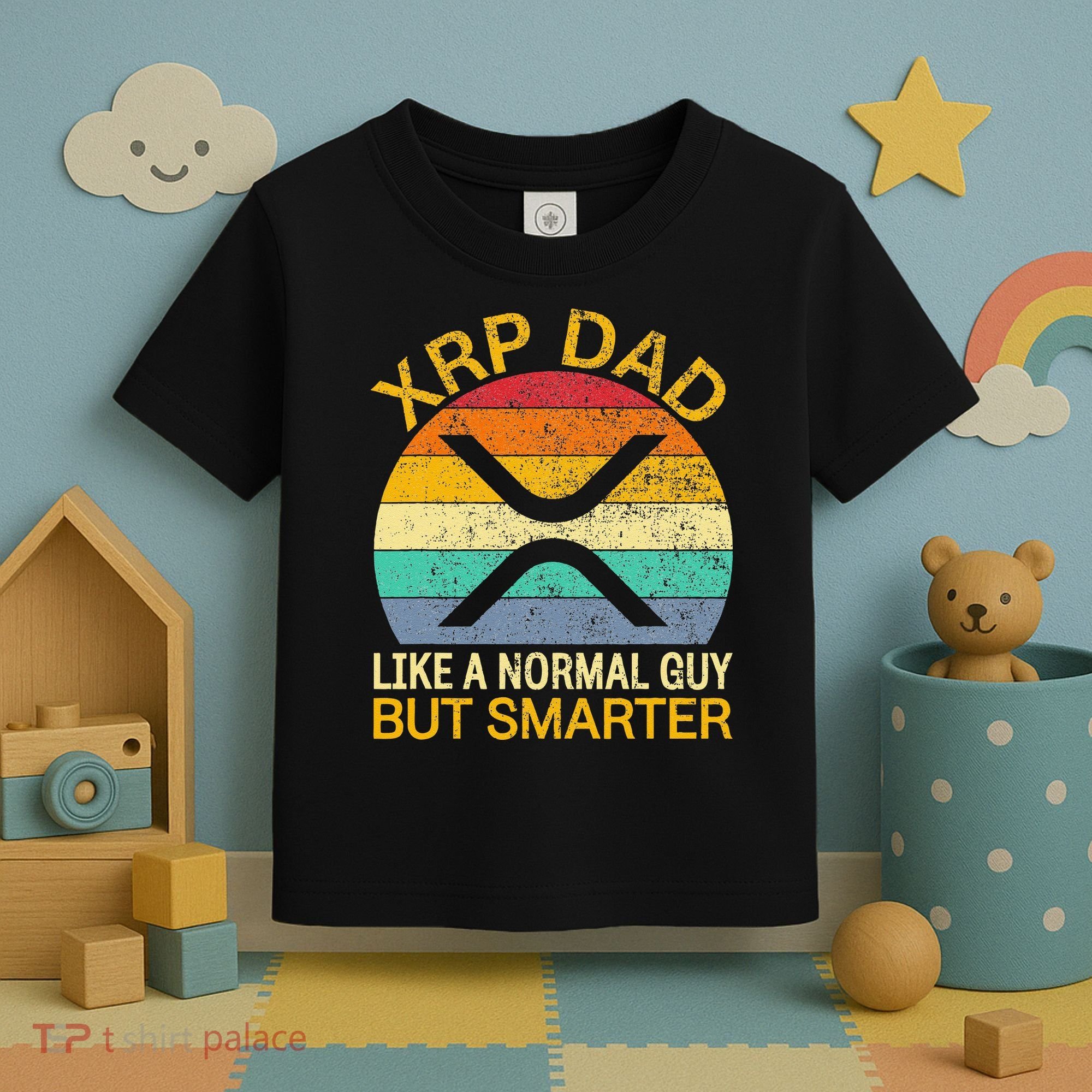 Xrp Dad Crypto Merchandise Definition Toddler T-Shirt