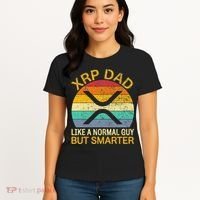 Xrp Dad Crypto Merchandise Definition Women's T-Shirt thumb 4