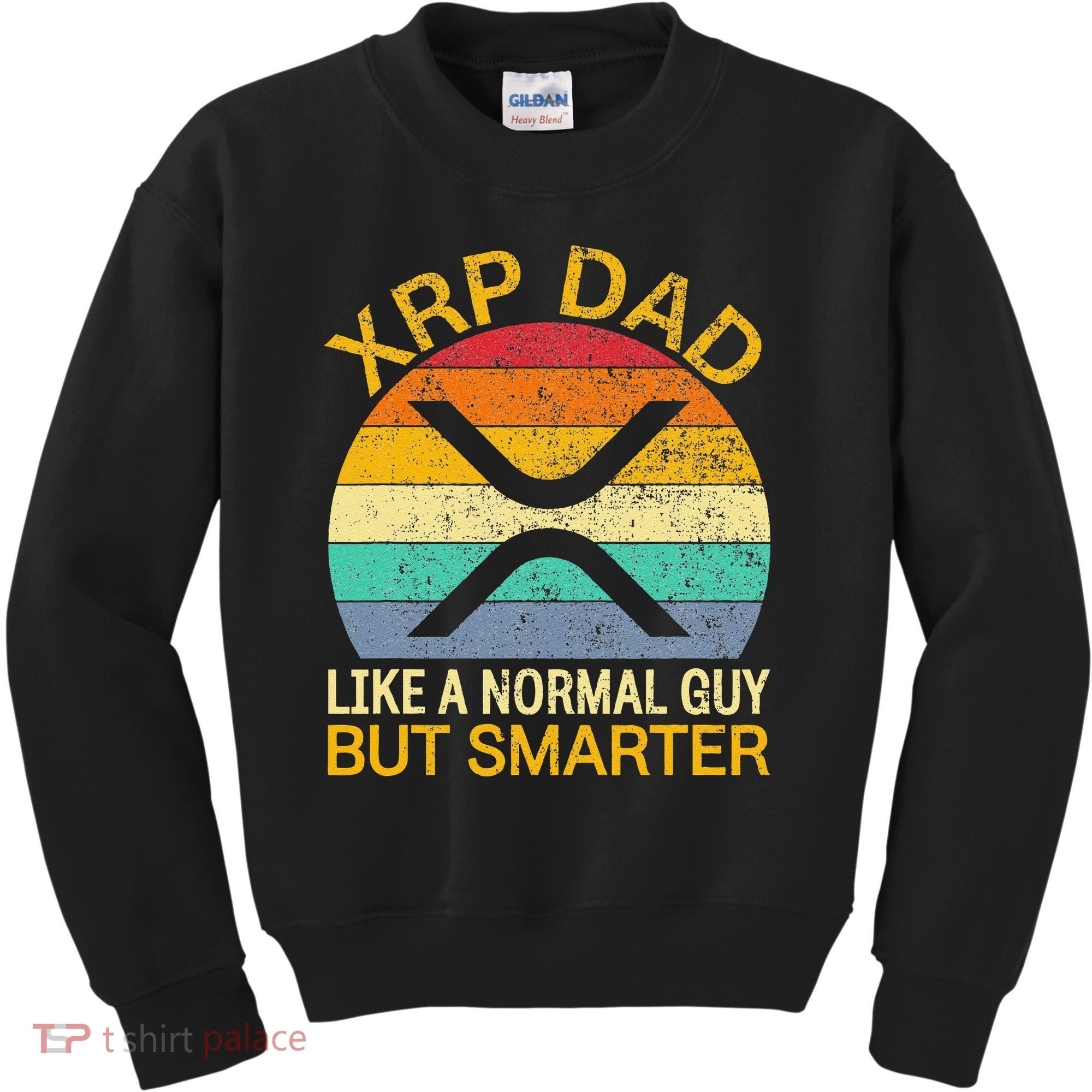 Xrp Dad Crypto Merchandise Definition Kids Sweatshirt