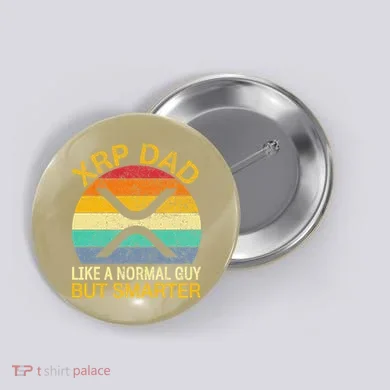Xrp Dad Crypto Merchandise Definition Button