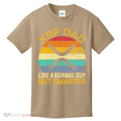 Xrp Dad Crypto Merchandise Definition Kids T-Shirt
