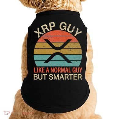 Xrp Guy Crypto Merchandise Definition Doggie Tank