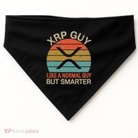 Xrp Guy Crypto Merchandise Definition USA-Made Doggie Bandana thumb 0