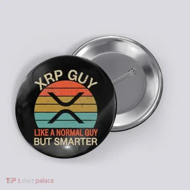Xrp Guy Crypto Merchandise Definition Button