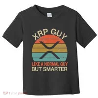 Xrp Guy Crypto Merchandise Definition Toddler T-Shirt thumb 0