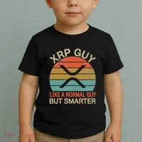 Xrp Guy Crypto Merchandise Definition Toddler T-Shirt thumb 2