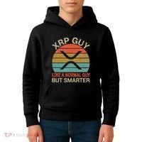 Xrp Guy Crypto Merchandise Definition Kids Hoodie thumb 4
