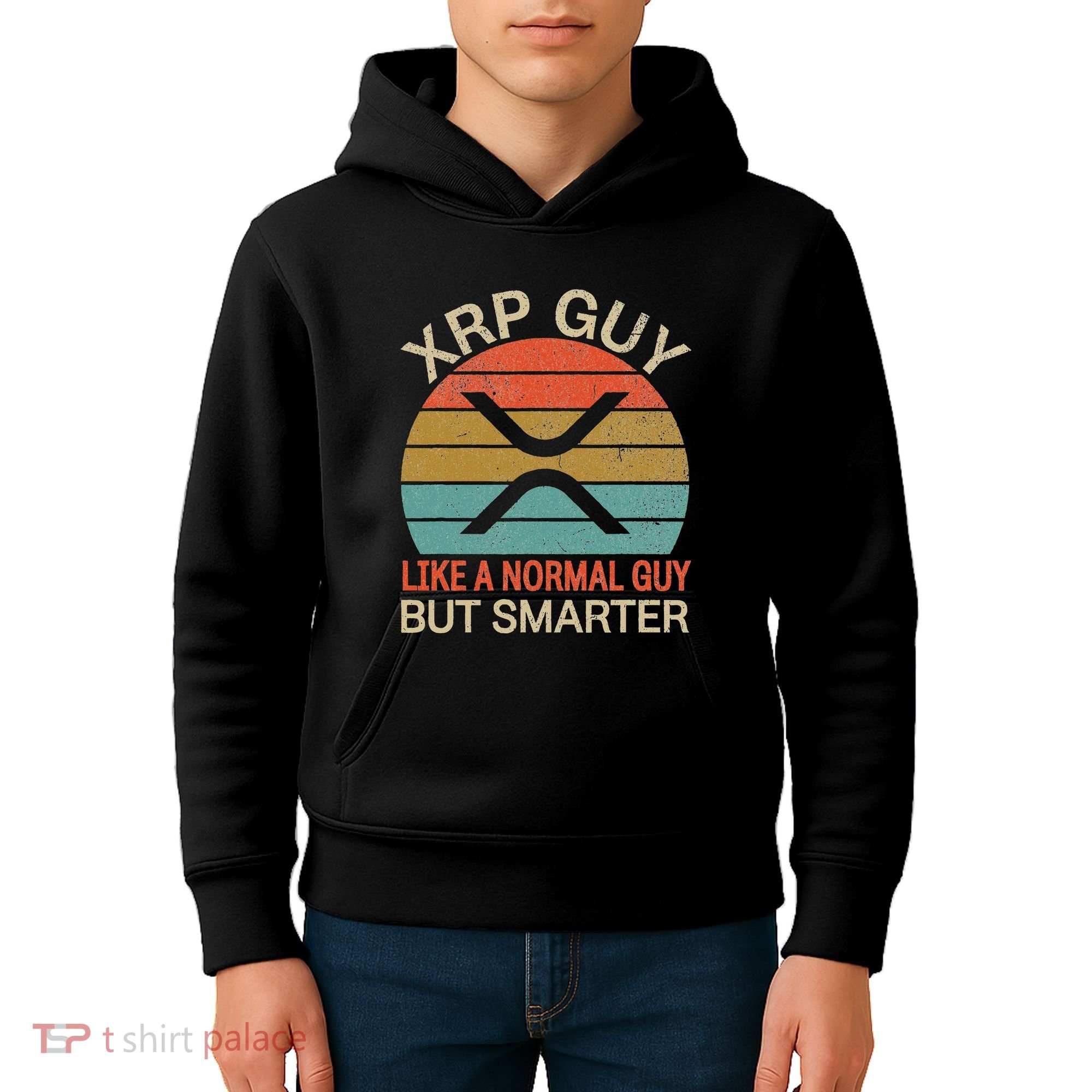 Xrp Guy Crypto Merchandise Definition Kids Hoodie