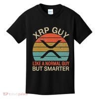 Xrp Guy Crypto Merchandise Definition Kids T-Shirt thumb 0