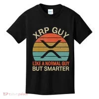 Xrp Guy Crypto Merchandise Definition Kids T-Shirt thumb 0
