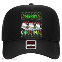 Xmas Golf Lighting Santa Hat Merry Christmas Golf Gift Hat thumb 0