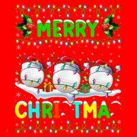 Xmas Golf Lighting Santa Hat Merry Christmas Golf Gift Santa Hat thumb 1