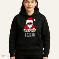 XOXOXO Ho Ho Ho Cool Santa Hoodie thumb 5