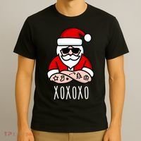 XOXOXO Ho Ho Ho Cool Santa T-Shirt thumb 3