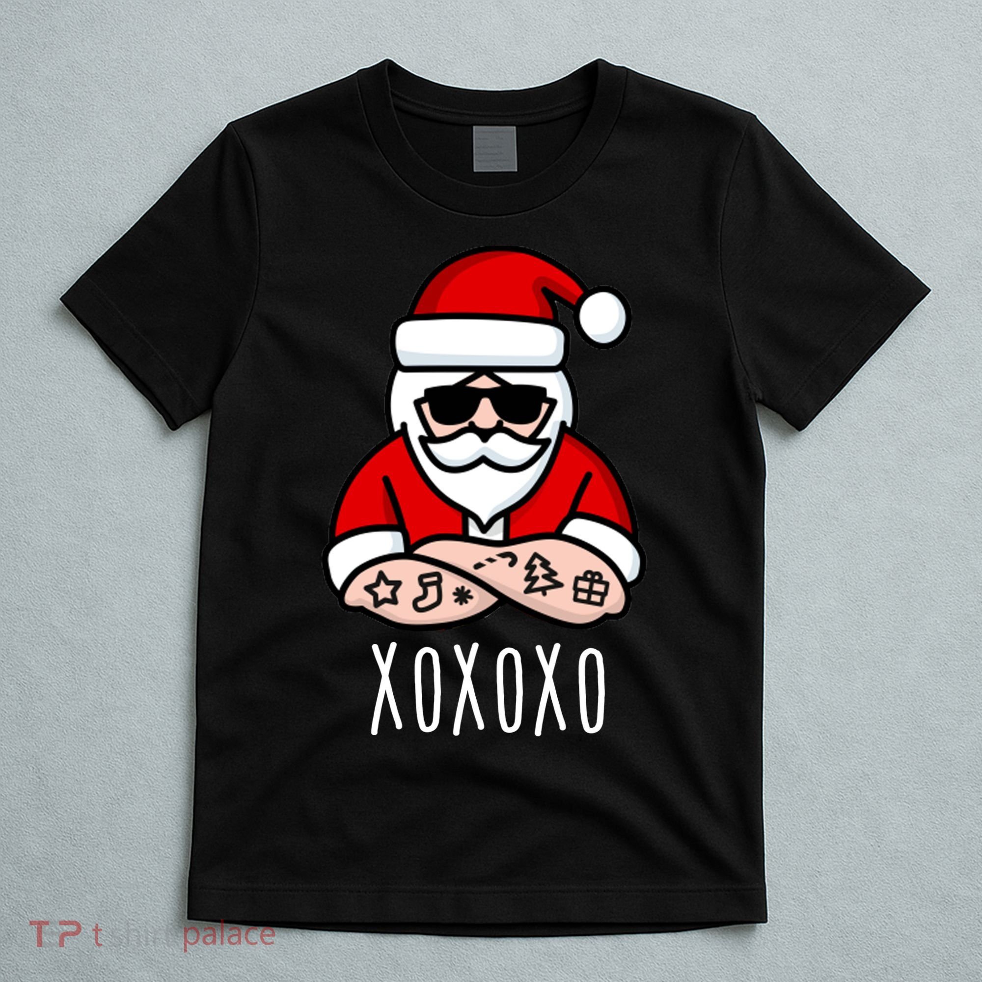 XOXOXO Ho Ho Ho Cool Santa T-Shirt
