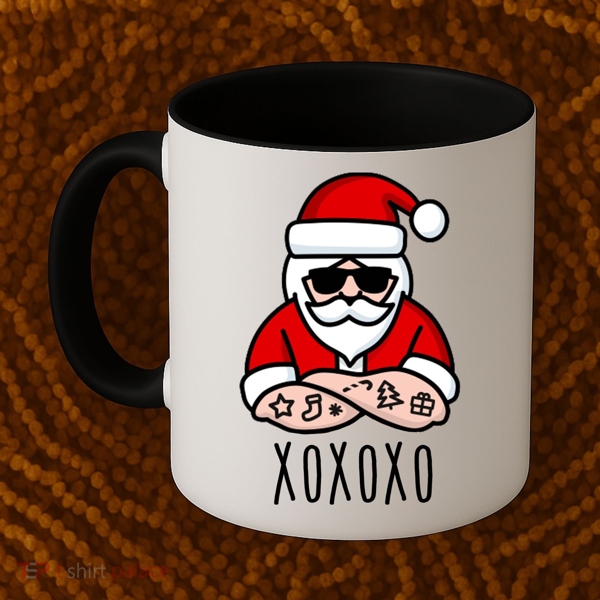 XOXOXO Ho Ho Ho Cool Santa Coffee Mug