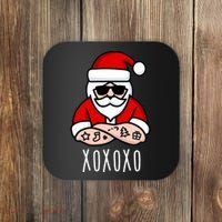 XOXOXO Ho Ho Ho Cool Santa Coaster thumb 0