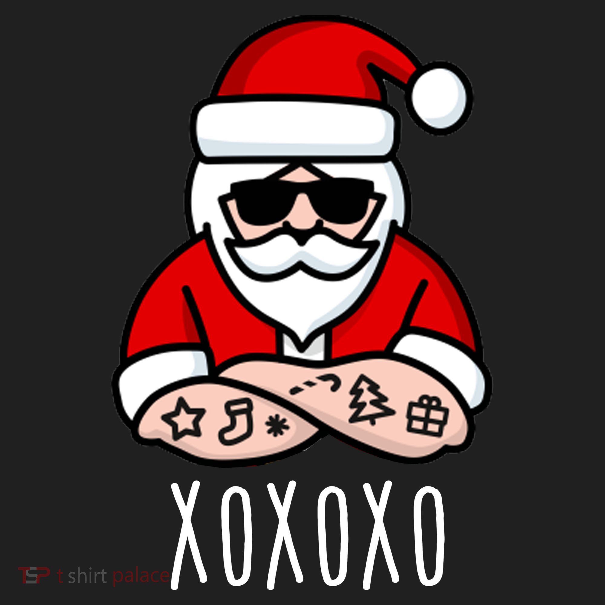 XOXOXO Ho Ho Ho Cool Santa Hat